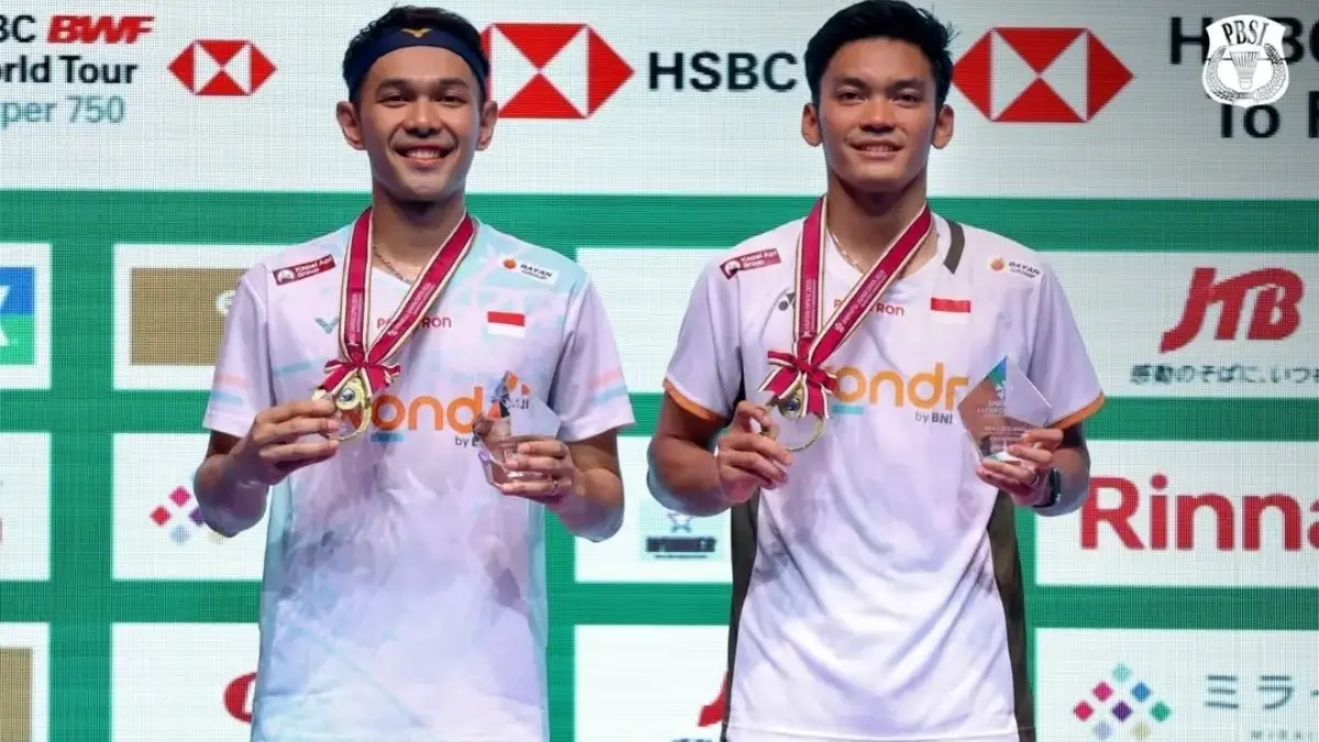 Jadwal China Open 2026 Hari Ini: Fajar/Fikri Beraksi di Babak 32 Besar, Jonatan Christie Juga Bertanding fajar/fikri