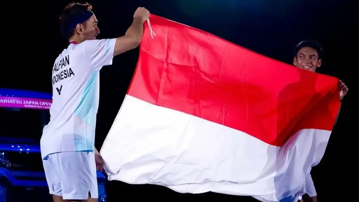 Kalahkan Juara Tuan Rumah di Depan Pendukung Sendiri, Fajar/Fikri Ke Final China Open 2026 Fajar/Fikri