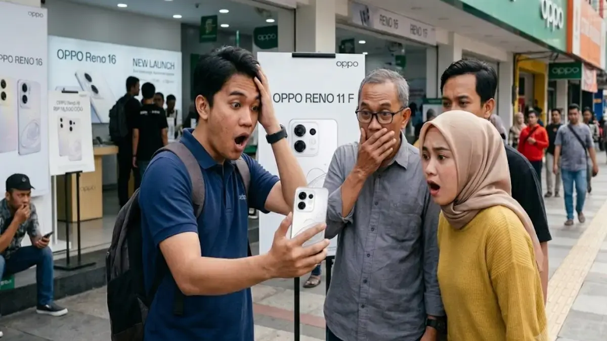 Bikin Melongo! Harga Oppo Reno 16 Melonjak, Oppo Ungkap Penyebabnya foto
