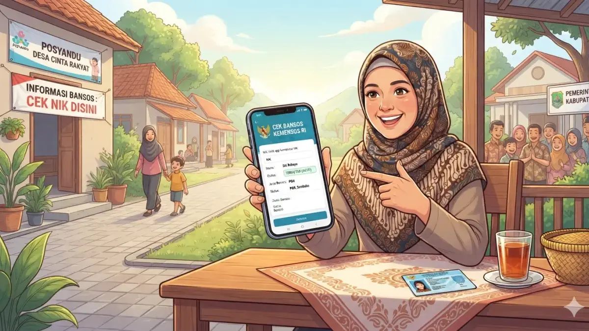 Ilustrasi Cek Bansos