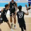 timnas voli putra saat bertanding