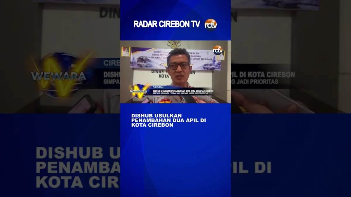 Dishub Usulkan Penambahan Dua Apil Di Kota Cirebon