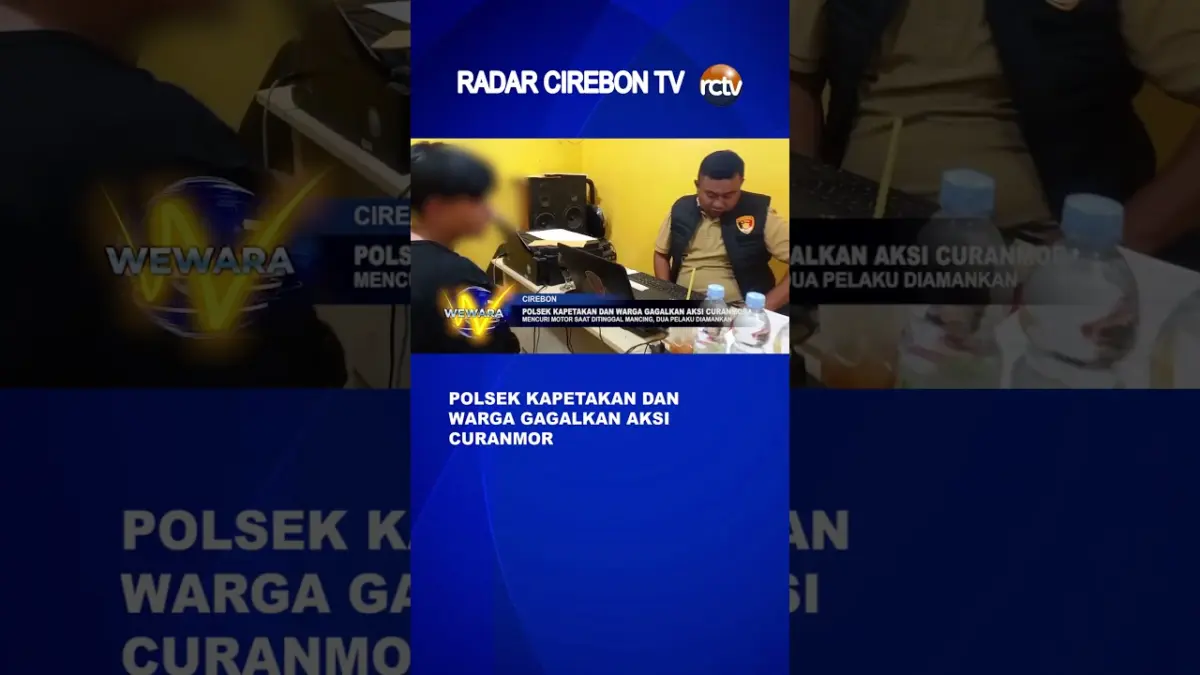 Polsek Kapetakan Dan Warga Gagalkan Aksi Curanmor