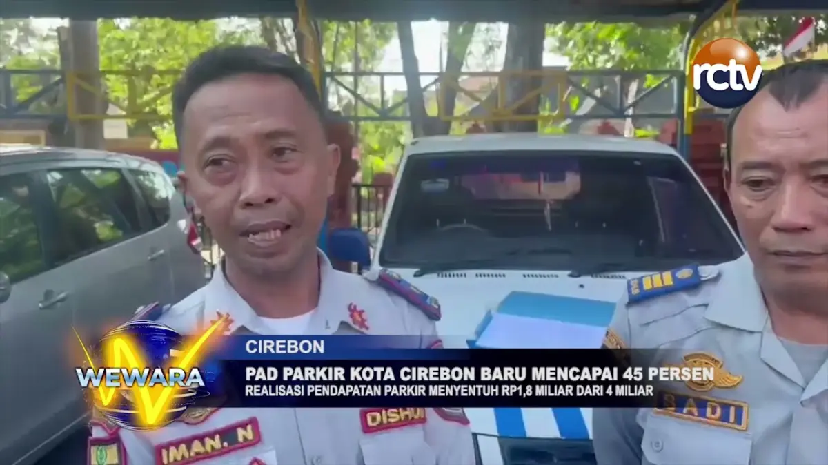 PAD Parkir Kota Cirebon Baru Mencapai 45 Persen