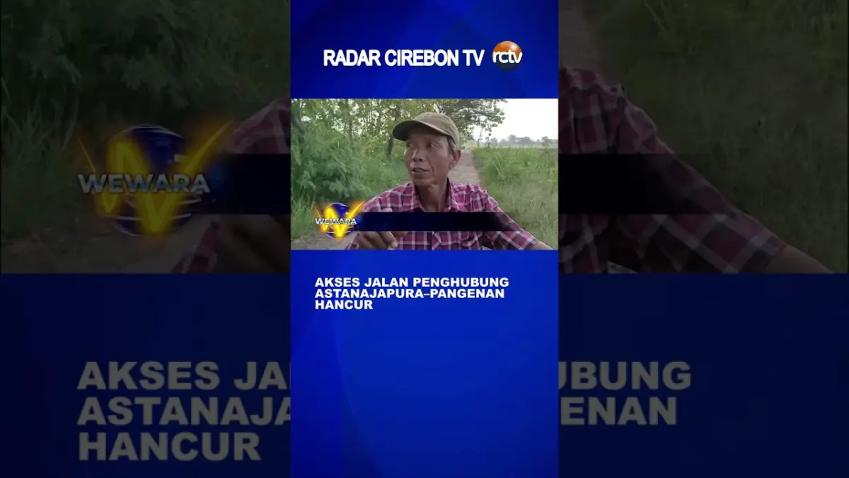 Akses Jalan Penghubung Astanajapura Pangenan Hancur
