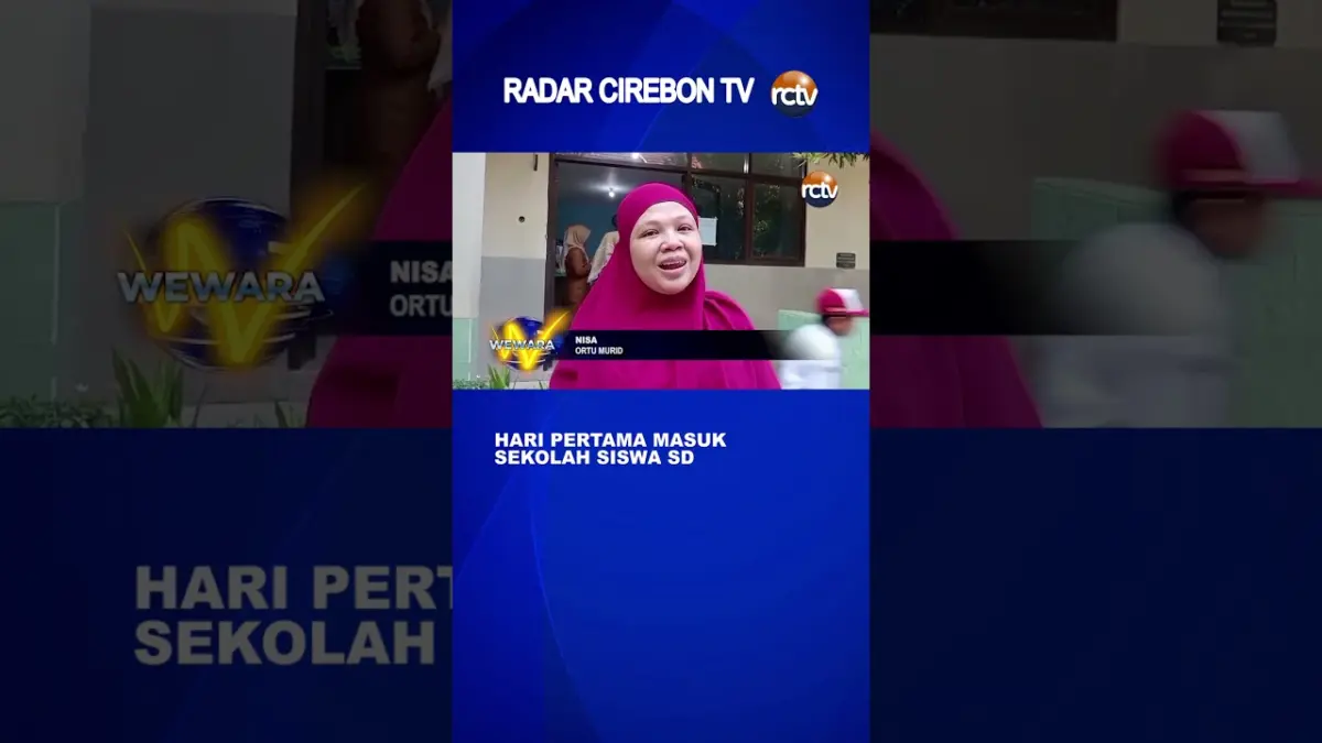Hari Pertama Masuk Sekolah Siswa SD