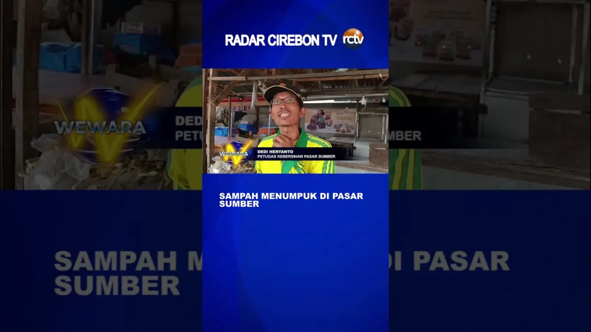 Sampah Menumpuk Di Pasar Sumber