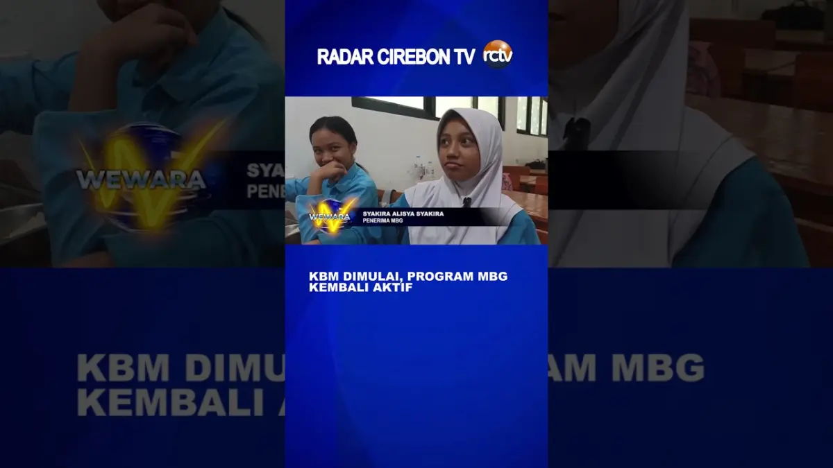 KBM Dimulai, Program MBG Kembali Aktif - Video KBM Dimulai, Program MBG Kembali Aktif