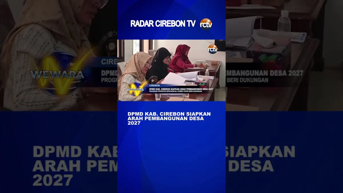 DPMD Kab. Cirebon Siapkan Arah Pembangunan Desa 2027