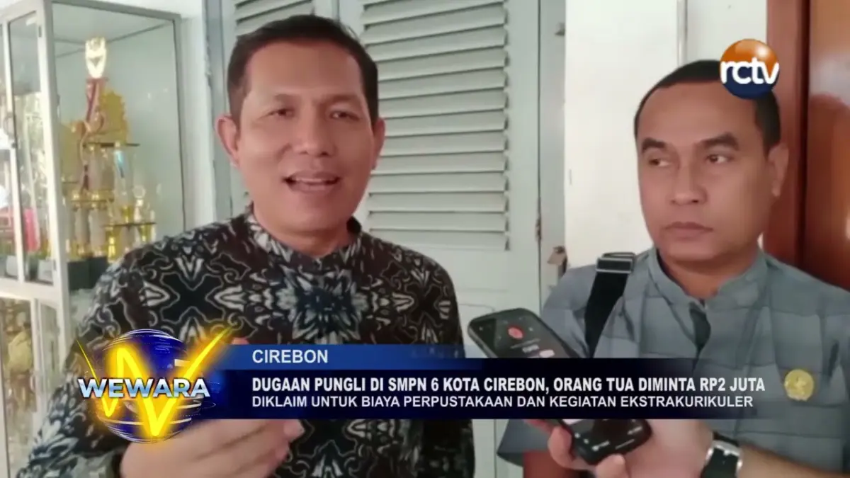 Dugaan Pungli Di SMPN 6 Kota Cirebon, Orang Tua Diminta 2 Juta