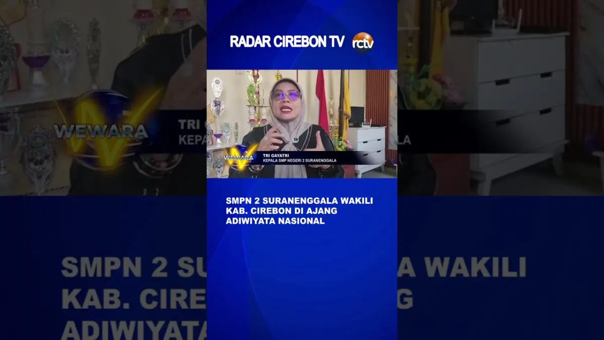 SMPN 2 Suranenggala Wakili Kab. Cirebon Di Ajang Adiwiyata Nasional
