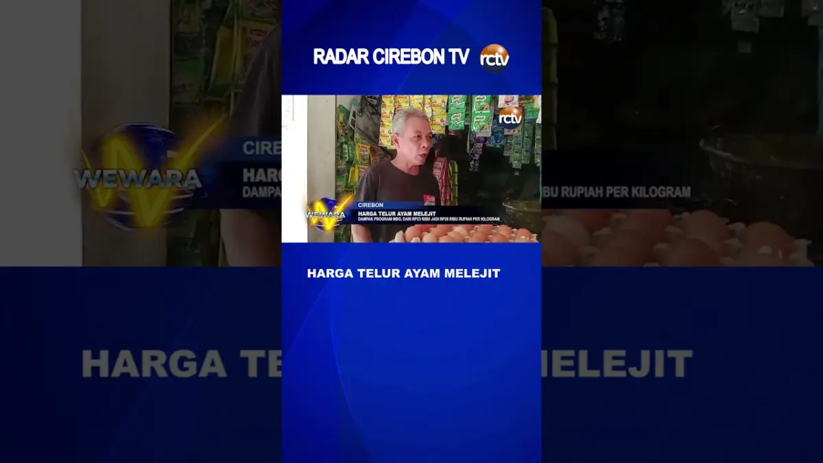 Harga Telur Ayam Melejit - Video Harga Telur Ayam Melejit