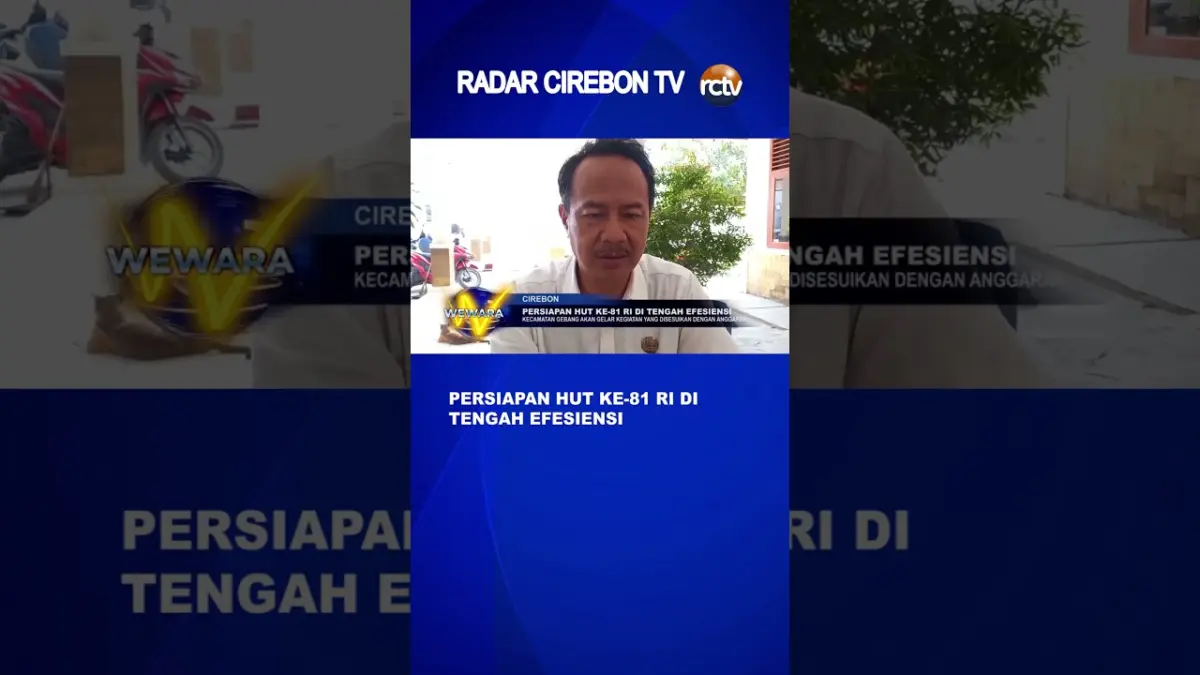 Persiapan HUT Ke-81 Ri Di Tengah Efesiensi - Video Persiapan HUT Ke-81 Ri Di Tengah Efesiensi