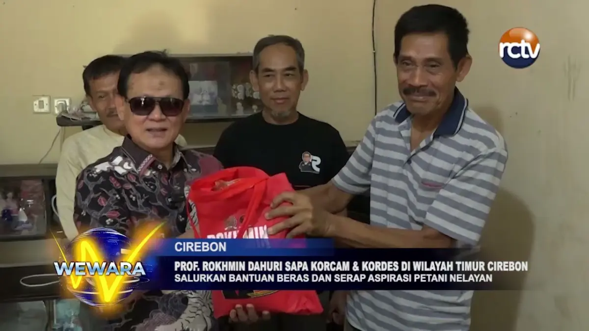 Prof. Rokhmin Dahuri Sapa Korcam & Kordes Di Wilayah Timur Cirebon