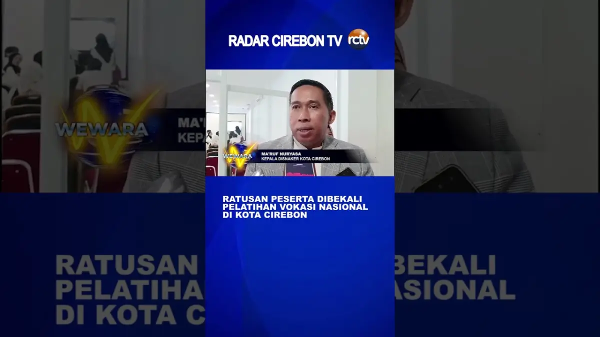 Ratusan Peserta Dibekali Pelatihan Vokasi Nasional Di Kota Cirebon