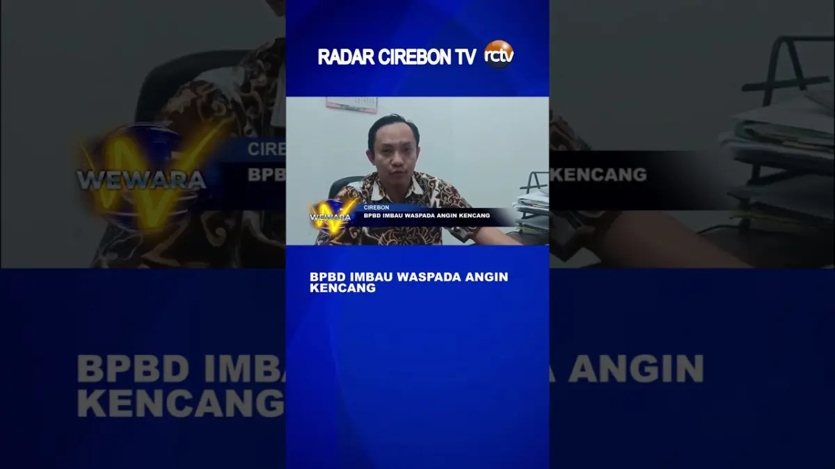 BPBD Imbau Waspada Angin Kencang