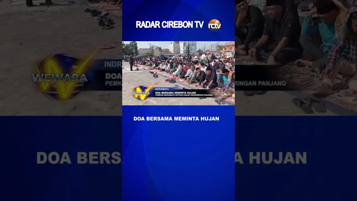 Doa Bersama Meminta Hujan - Video Doa Bersama Meminta Hujan