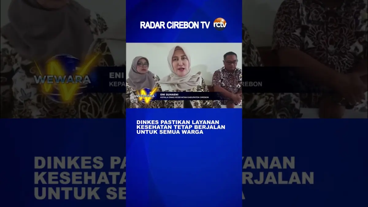 Dinkes Pastikan Layanan Kesehatan Tetap Berjalan Untuk Semua Warga - Video Dinkes Pastikan Layanan Kesehatan Tetap Berjalan Untuk Semua Warga