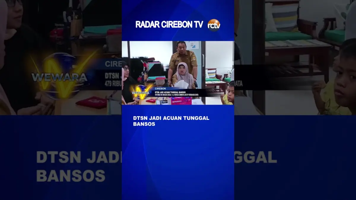 DTSN Jadi Acuan Tunggal Bansos