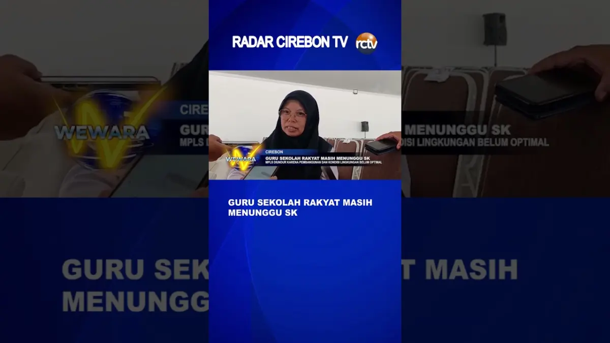 Guru Sekolah Rakyat Masih Menunggu SK