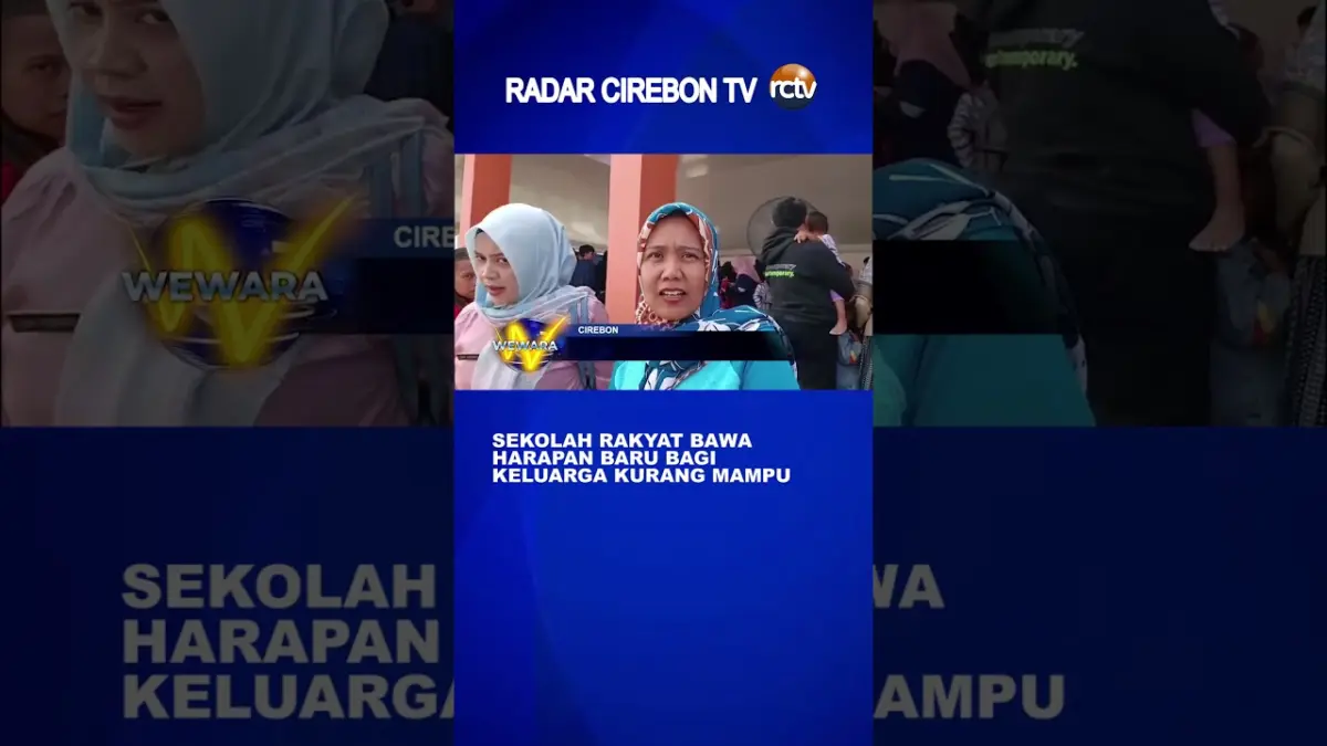 Sekolah Rakyat Bawa Harapan Baru Bagi Keluarga Kurang Mampu