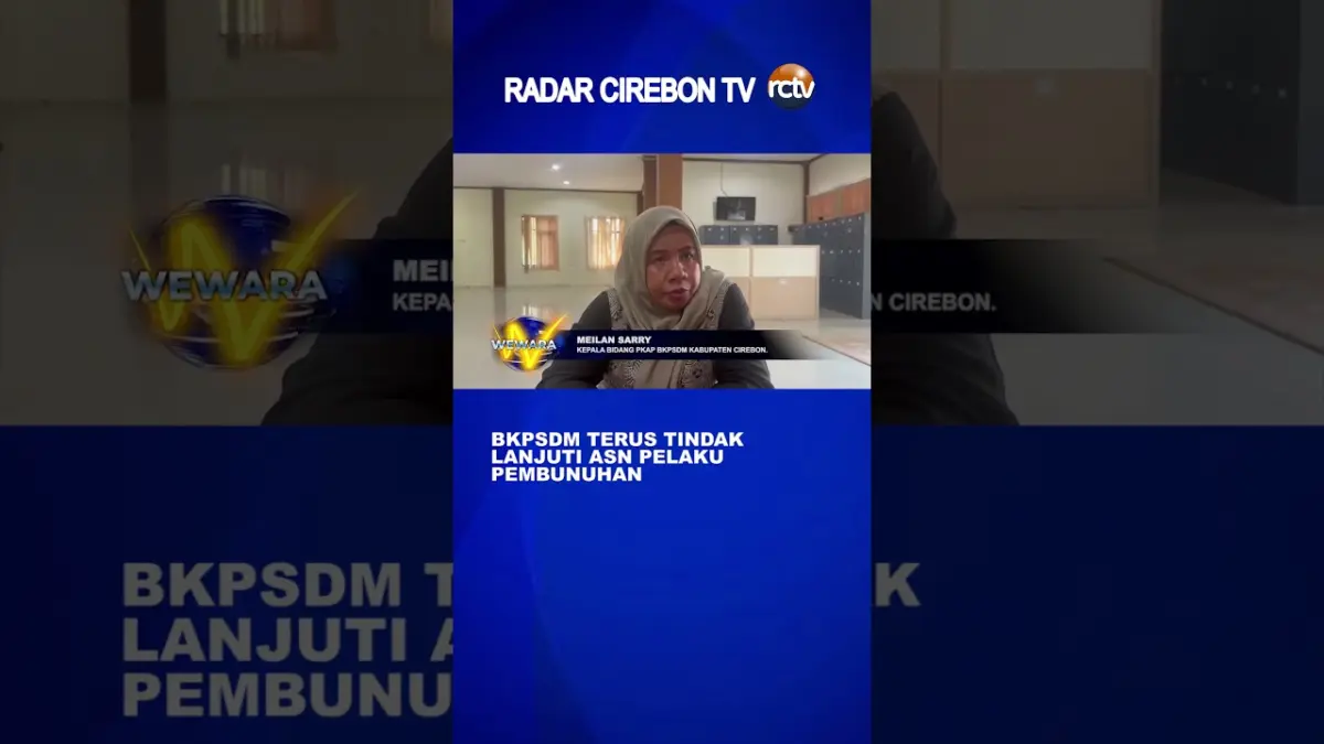 BKPSDM Terus Tindak Lanjuti ASN Pelaku Pembunuhan