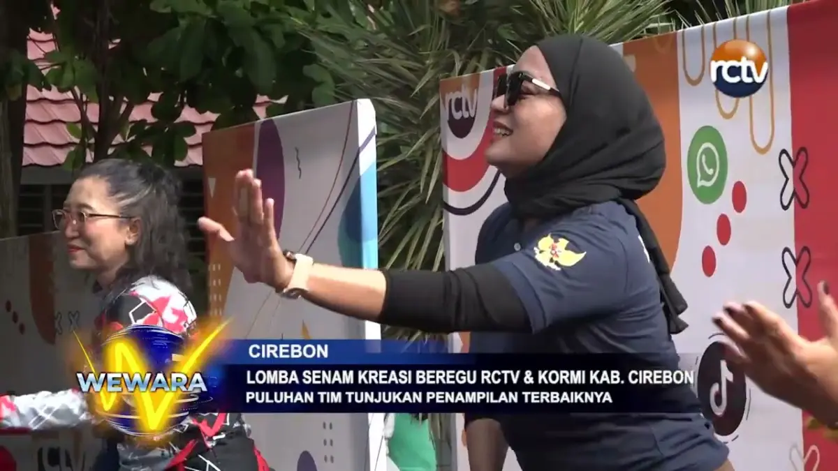 Lomba Senam Kreasi Beregu RCTV & KORMI Kab. Cirebon