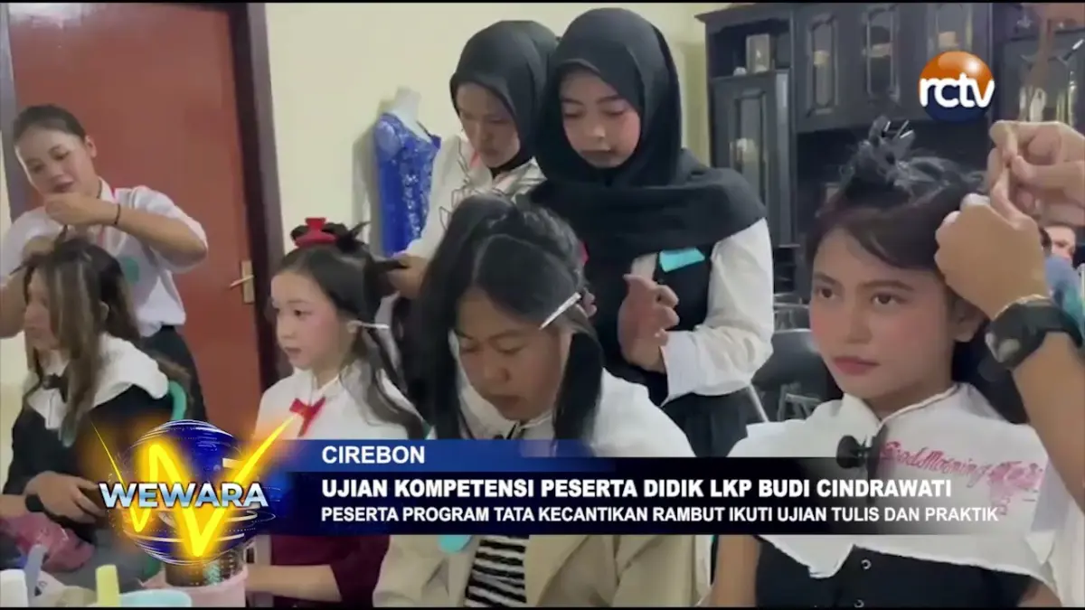 Ujian Kompetensi Peserta Didik LKP Budi Cindrawati