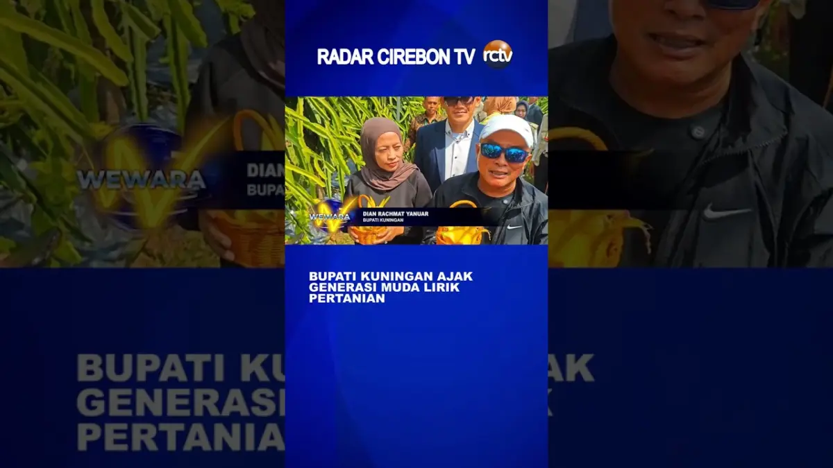 Bupati Kuningan Ajak Generasi Muda Lirik Pertanian