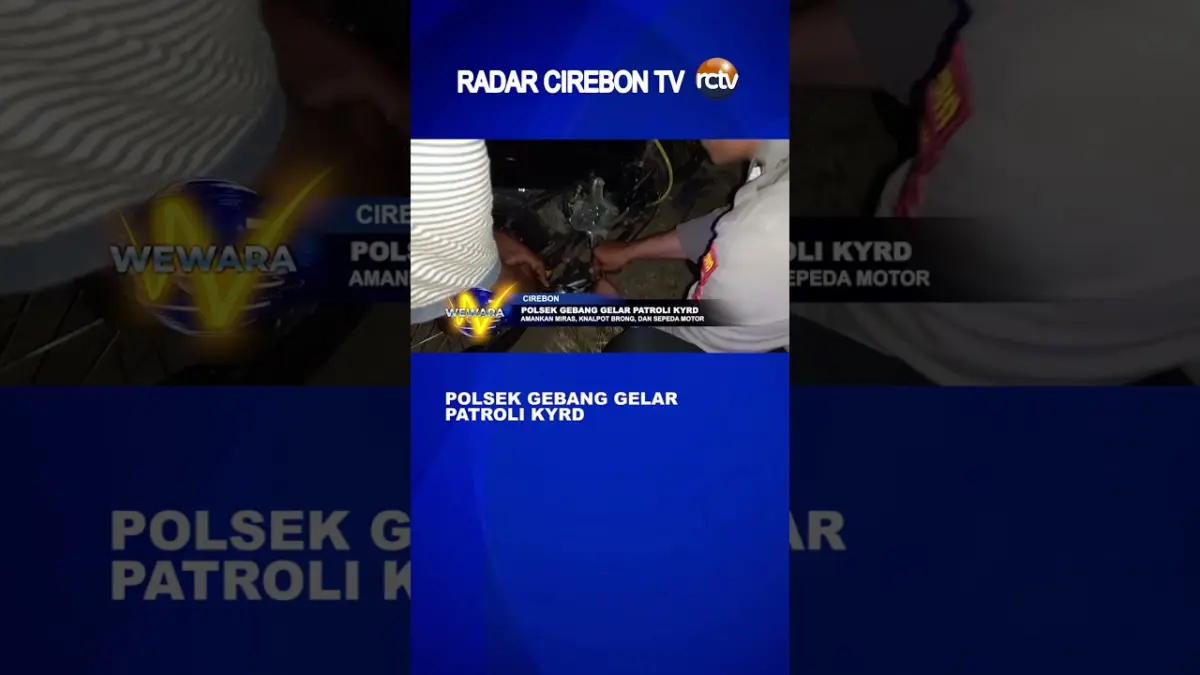 Polsek Gebang Gelar Patroli KYRD