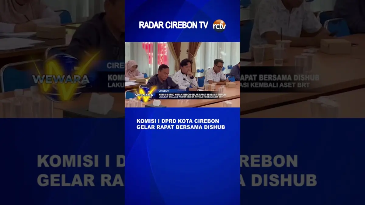 Komisi I DPRD Kota Cirebon Gelar Rapat Bersama Dishub