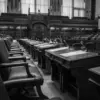 ilustrasi tempat sidang Kursi Legislatif Indonesia (DPR)