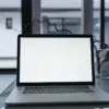 ilustrasi laptop ai