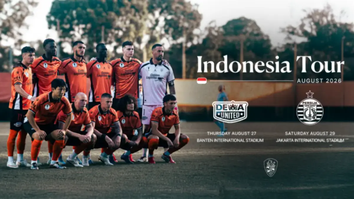 Kapan Brisbane Roar vs Persija dan Dewa United? Cek Jadwal Pertandingan Indonesia Tour 2026 Indonesia Tour