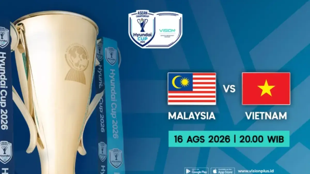 Siaran Langsung Pertandingan Malaysia vs Vietnam Semifinal Leg 1 Piala AFF 2026, Tayang Malam Ini Piala AFF 2026