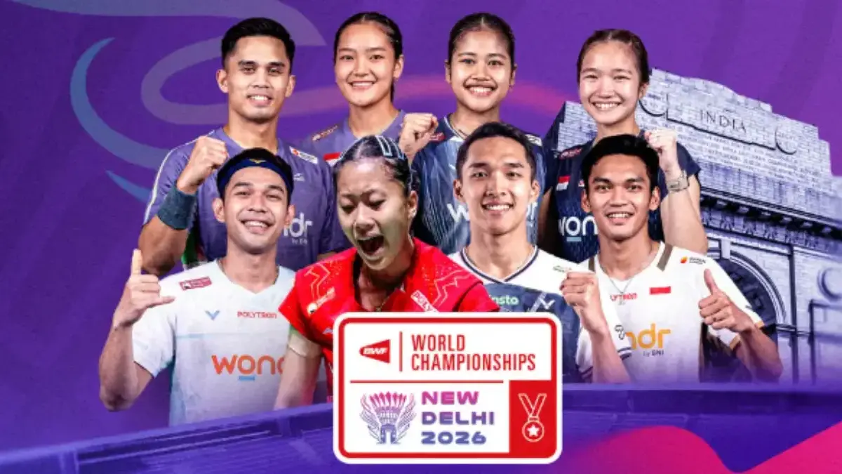 Link Live Streaming Badminton World Championship 2026 Hari Ini 17 Agustus: Cek Jadwal Wakil Indonesia! BWF