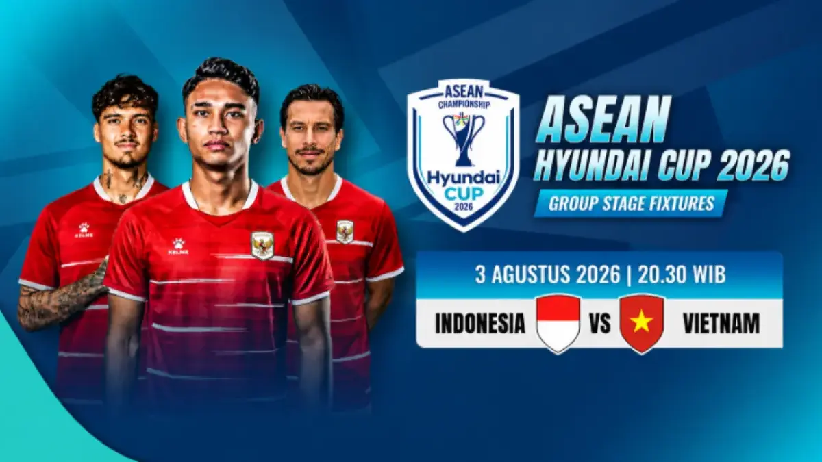 Tayang Malam Ini di RCTI! Siaran Langsung Pertandingan Timnas Indonesia vs Vietnam di Piala AFF 2026 Piala AFF 2026