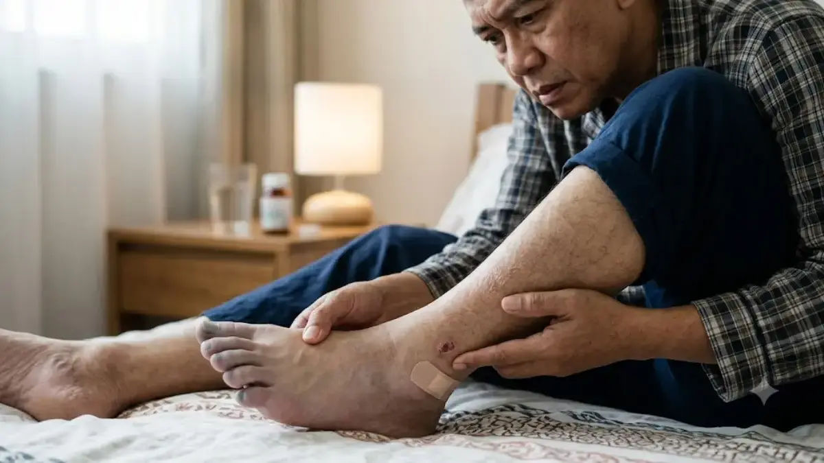 Kolesterol Tinggi Bisa Terlihat dari Kaki? Ini 6 Tanda yang Wajib Diwaspadai foto