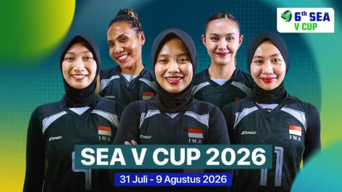 Ayo Dukung Timnas Indonesia! Siaran Langsung Voli SEA V Cup 2026 Putri Leg 2 Tayang di Moji TV SEA V Cup