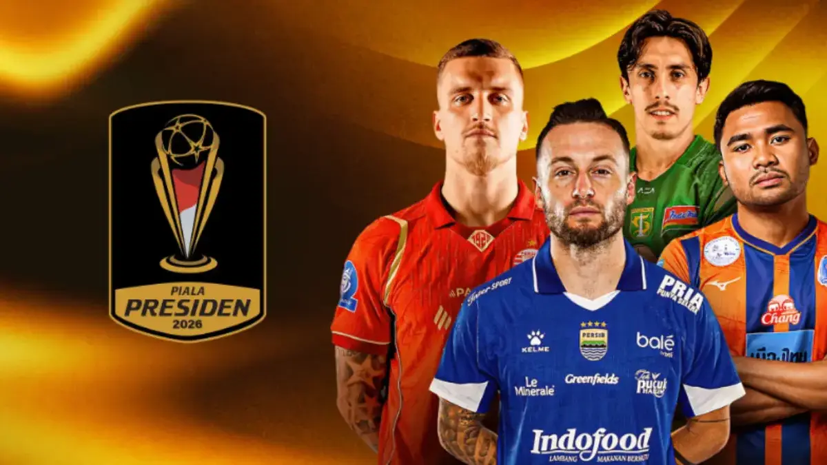 Pertandingan Persib Bandung vs Persebaya Final Piala Presiden Jam Berapa? Cek Info Nobar Terdekat Piala Presiden 2026