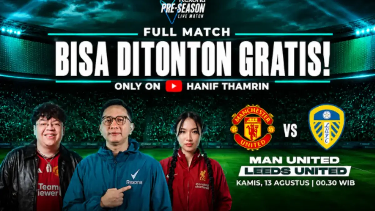 Jadwal Pertadingan Manchester United vs Leeds United Pramusim 2026, Tayang Gratis di YouTube Pramusim