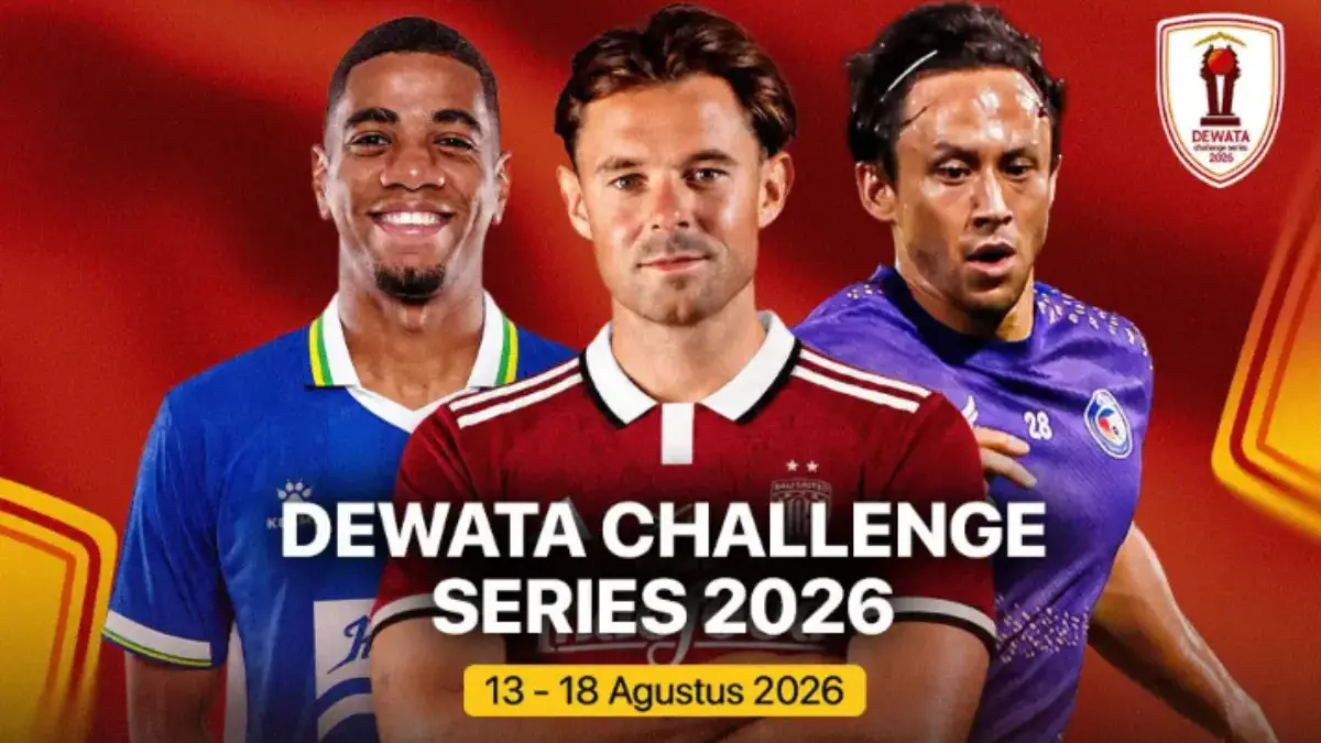 Siaran Langsung Dewata Challenge Series 2026 di Indosiar, Saksikan Aksi Laga Bali United, Persib, dan Sabah FC Dewata Challenge Series