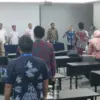 Suasana pembukaan seleksi PDAM