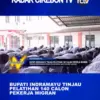 Bupati Indramayu Tinjau Pelatihan 140 Calon Pekerja Migran