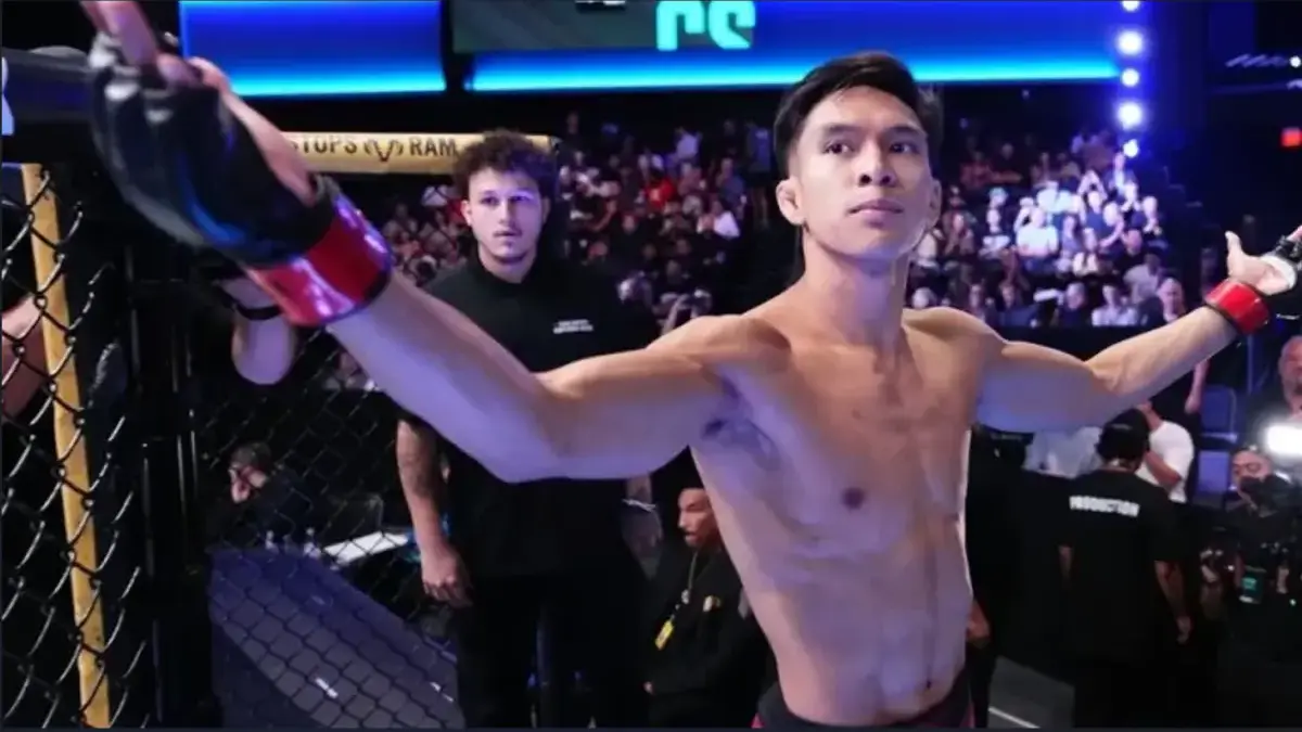 Bilal Hasan Debut UFC! The Indo Ninja Tantang Petarung Tak Terkalahkan di Shanghai foto