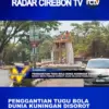 Penggantian Tugu Bola Dunia Kuningan Disorot