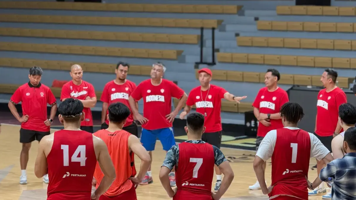 Timnas Basket Indonesia Rilis 12 Pemain FIBA Asia Cup 2029, 4 Nama Siap Debut foto