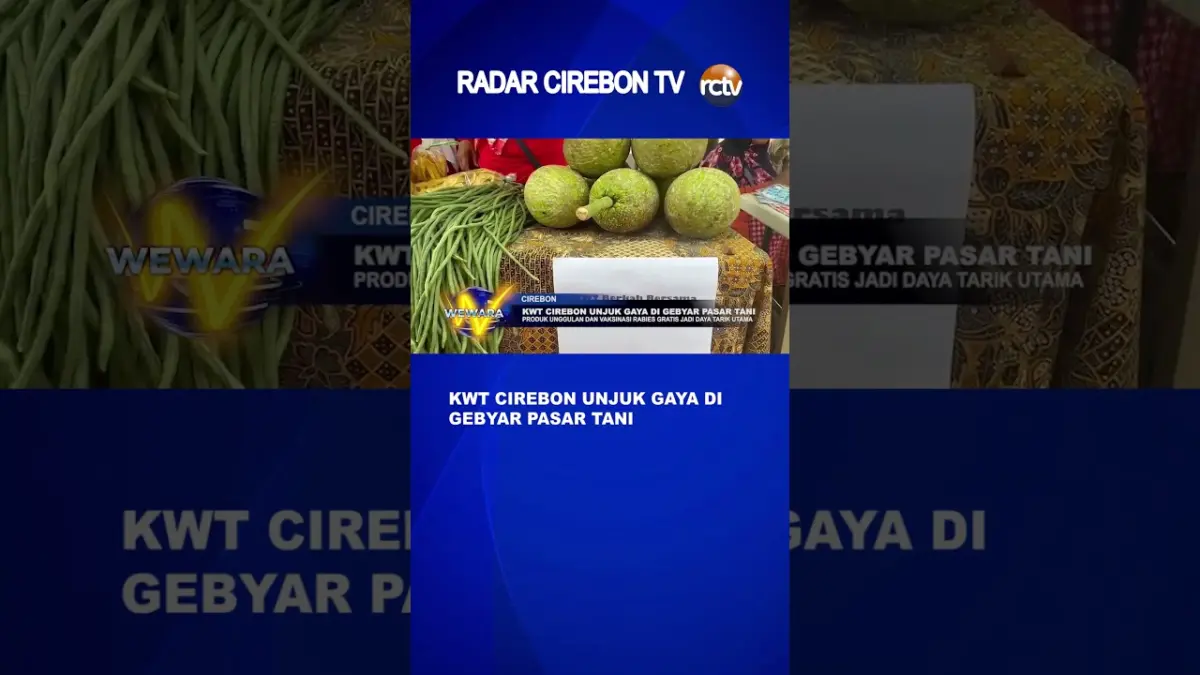 KWT Cirebon Unjuk Gaya Di Gebyar Pasar Tani