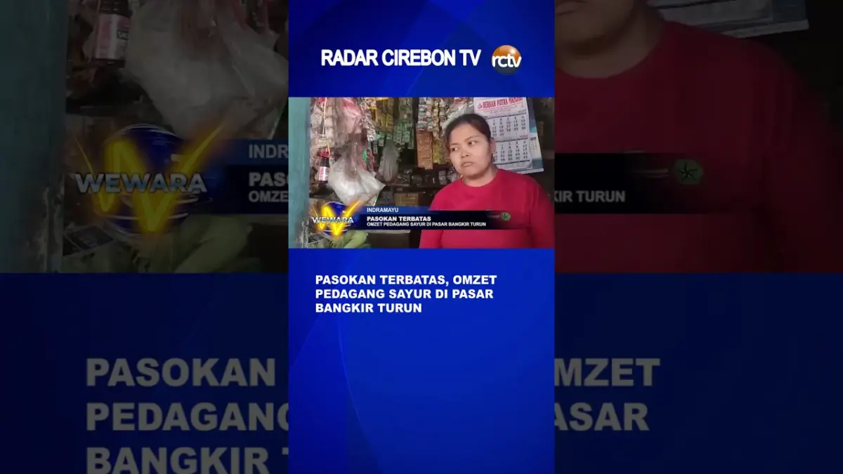 Pasokan Terbatas, Omzet Pedagang Sayur Di Pasar Bangkir Turun