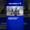 Truk Kontainer Ludes Terbakar Di Jalan Cirebon Kuningan